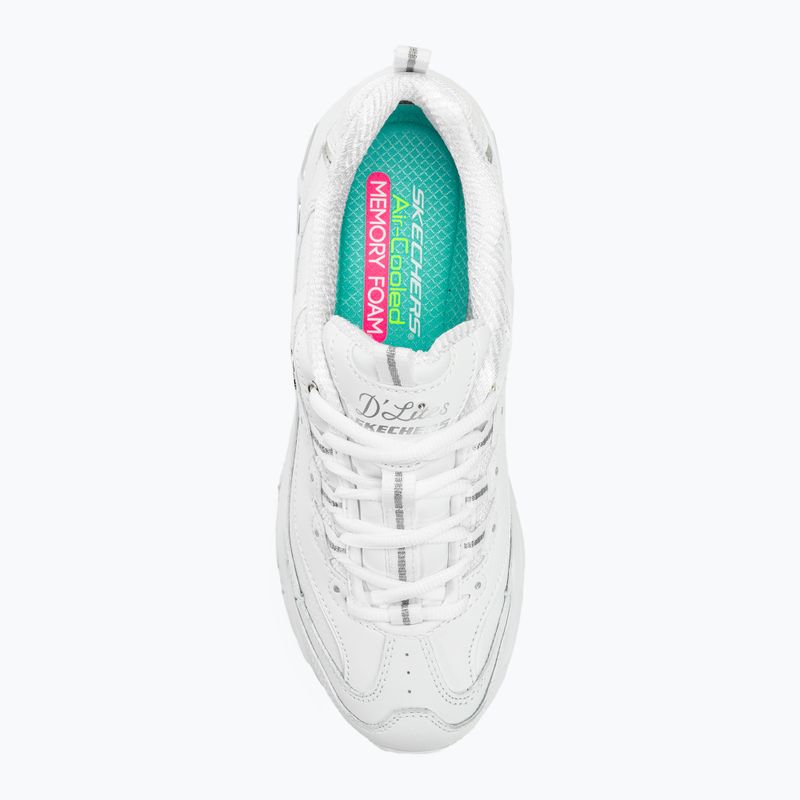 Moteriški batai SKECHERS D'Lites Fresh Start white/white 5