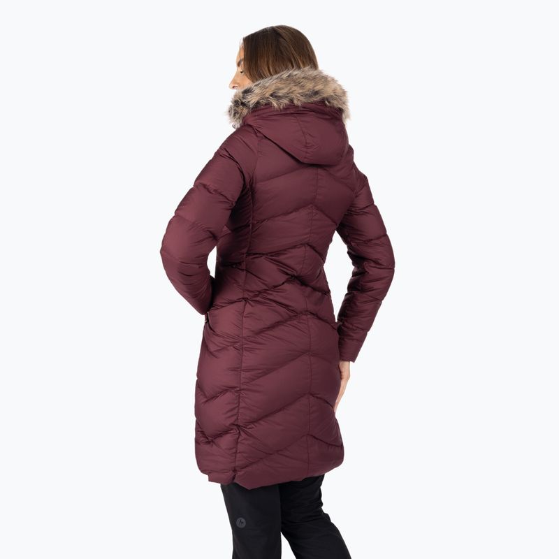 Marmot moteriška pūkinė striukė Montreaux Coat maroon 78090 3
