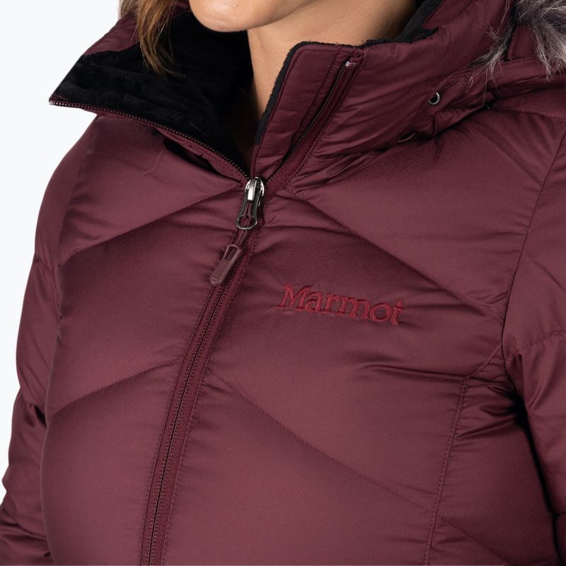 Marmot moteriška pūkinė striukė Montreaux Coat maroon 78090 6