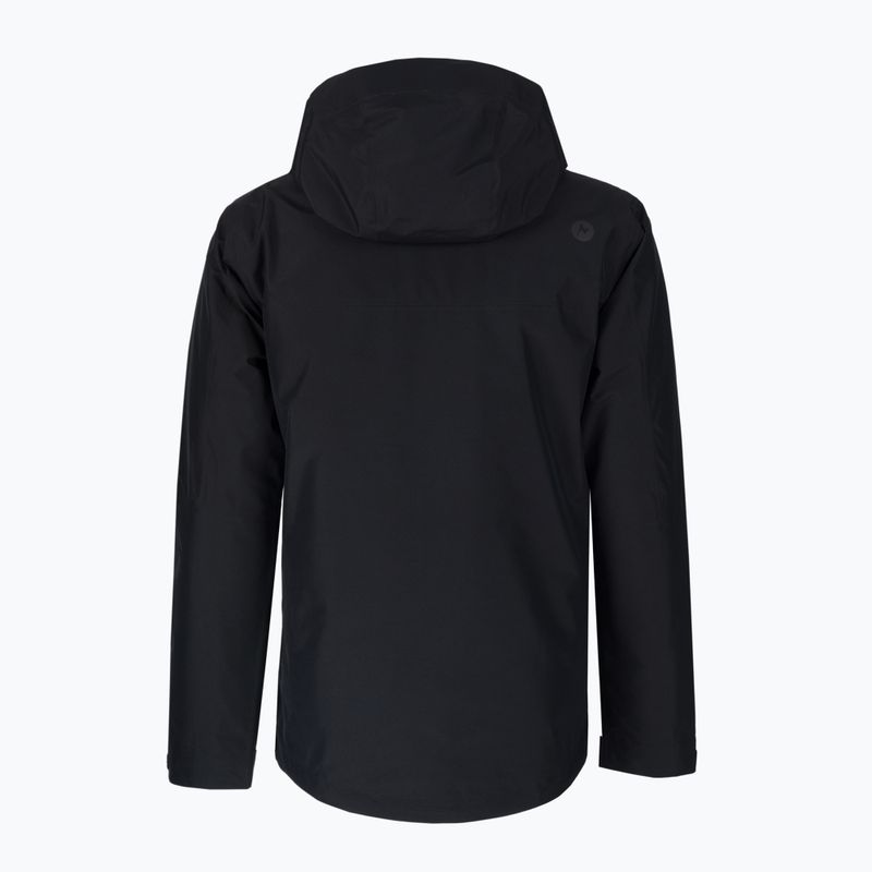 Vyriška striukė nuo lietaus Marmot Minimalist Gore Tex Comp black 31530 2