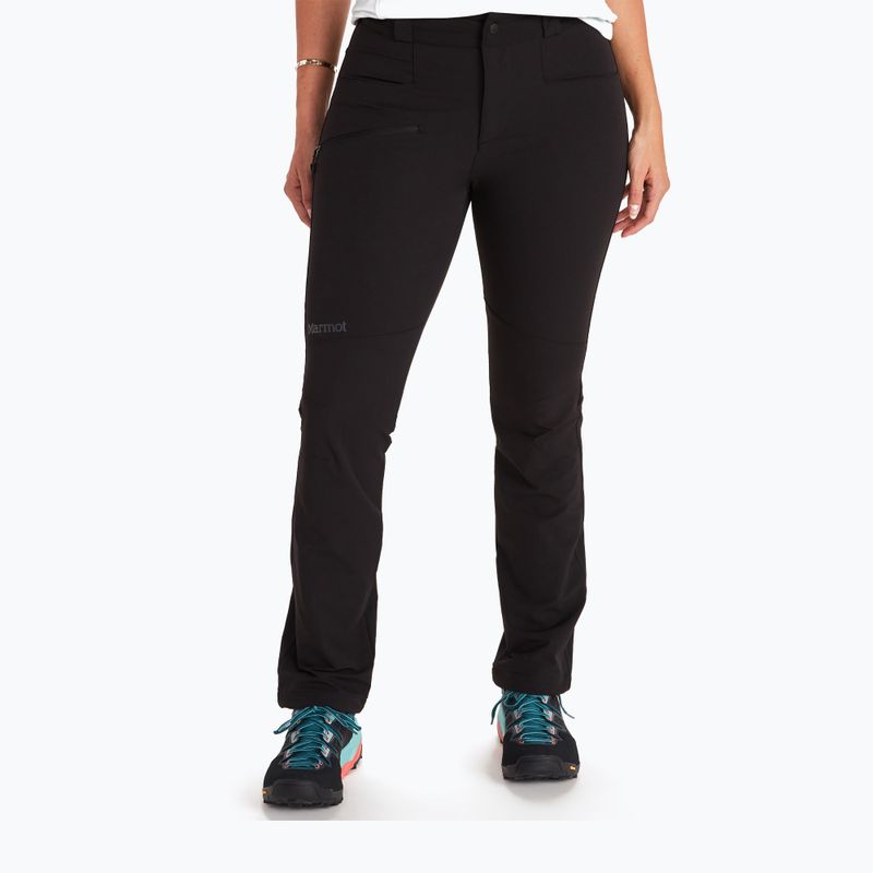 Moteriškos softshello kelnės Marmot Scree black 81440 7