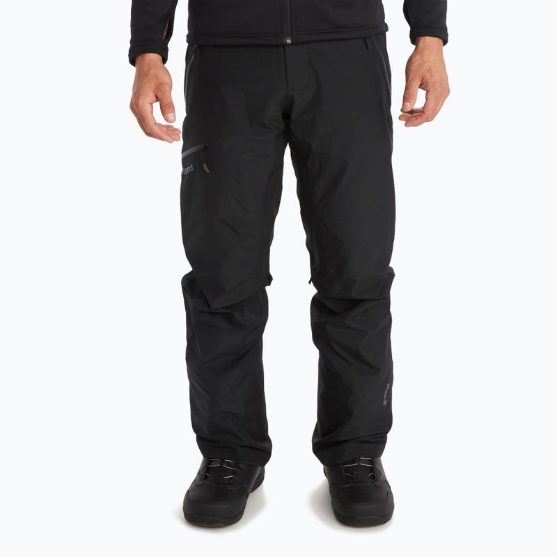 Vyriškos slidinėjimo kelnės Marmot Lightray Gore Tex black 12290-6257