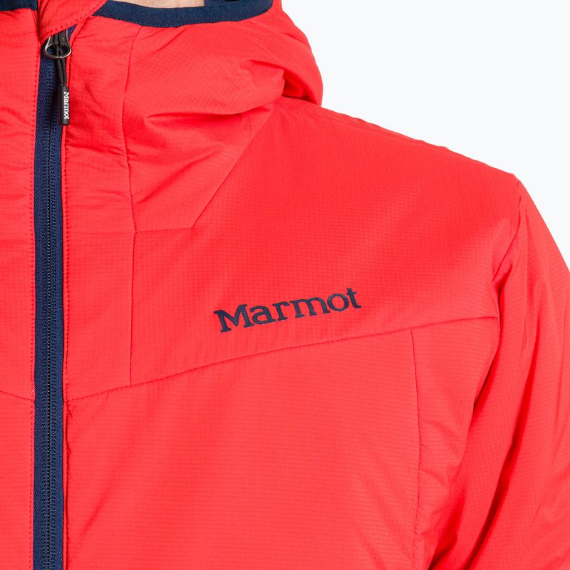 Marmot Novus 2.0 Hoody vyriška hibridinė striukė raudona 11380-6702 3