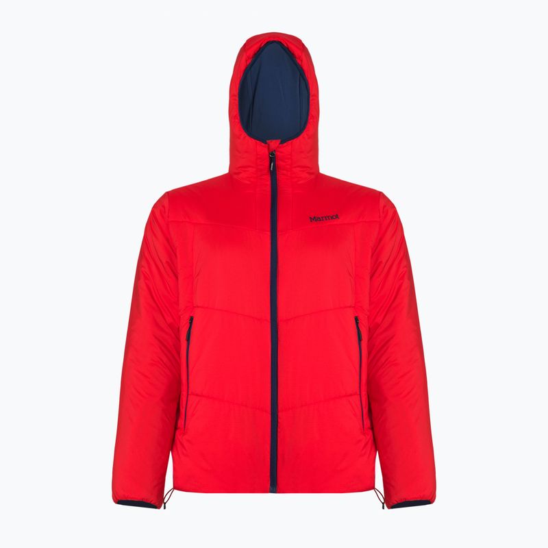 Marmot Novus 2.0 Hoody vyriška hibridinė striukė raudona 11380-6702 6