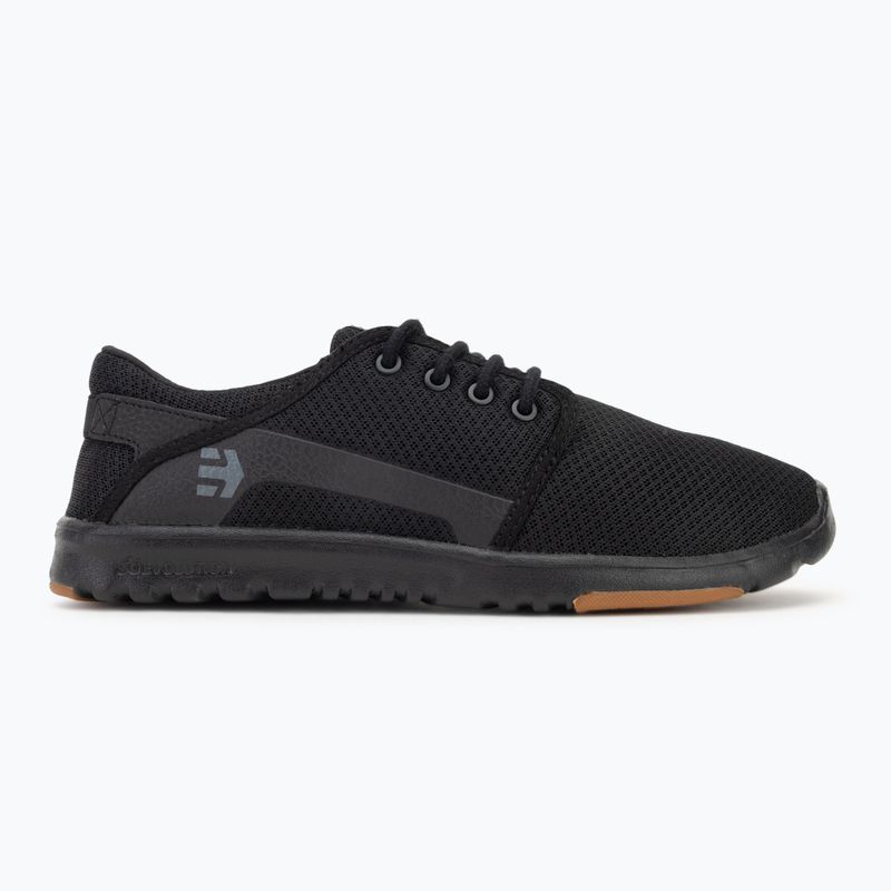 Etnies Scout vyriški batai black/black/gum 2