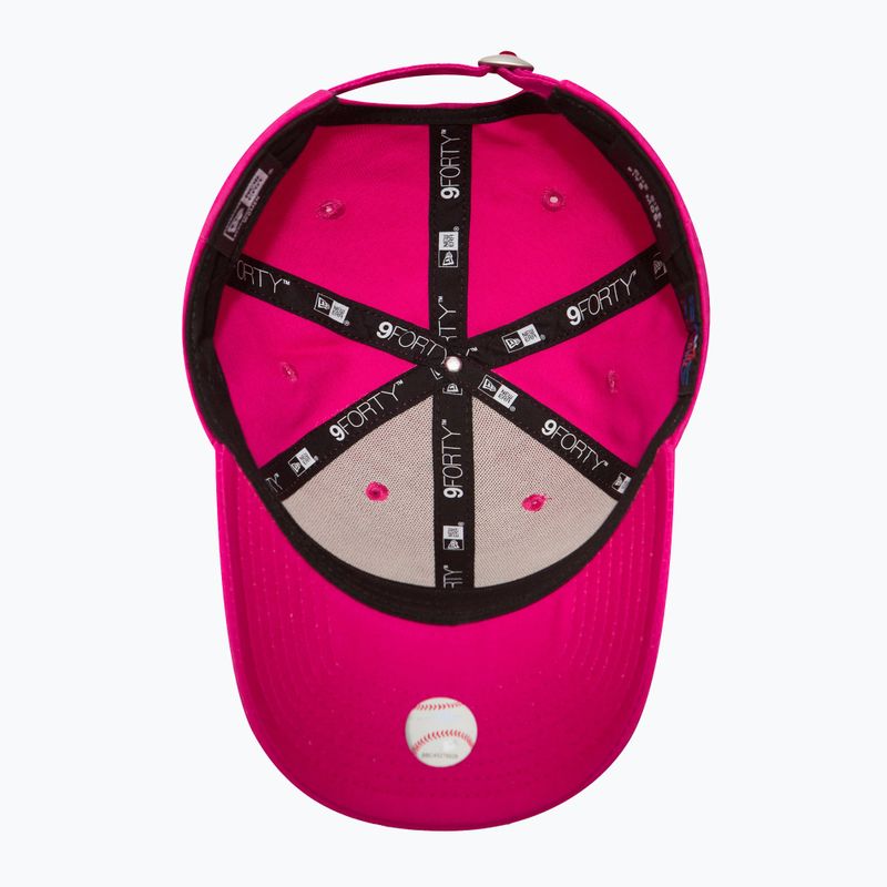 Kepurė New Era League Essential 9Forty New York Yankees bright pink 4