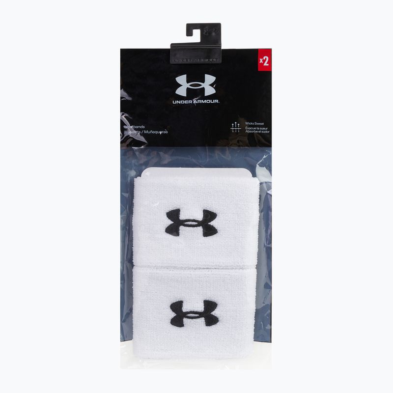 Under Armour Ua Performance apyrankės 3", 2 vnt., juodos spalvos 1276991-100