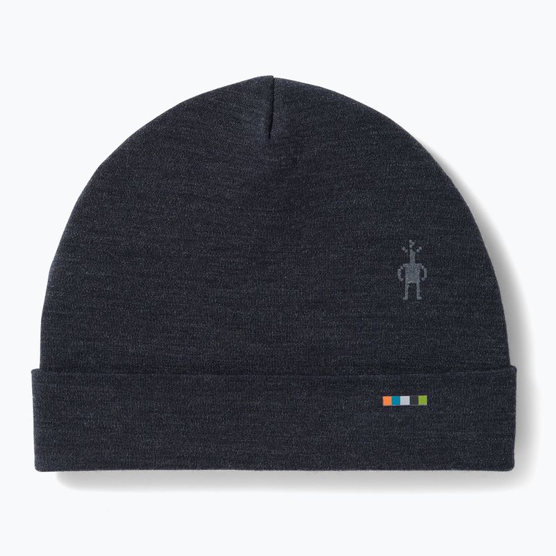 Kepurė Smartwool Merino Reversible Cuffed charcoal