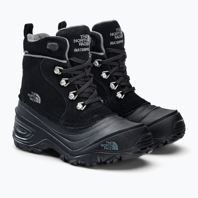 The North Face Chilkat Lace II vaikiški trekingo batai juodi NF0A2T5RKZ21 4