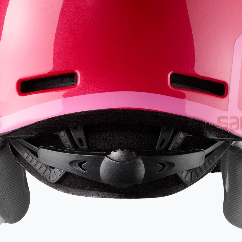 Salomon Grom Visor S2 vaikiškas slidinėjimo šalmas rožinės spalvos L39916200 12