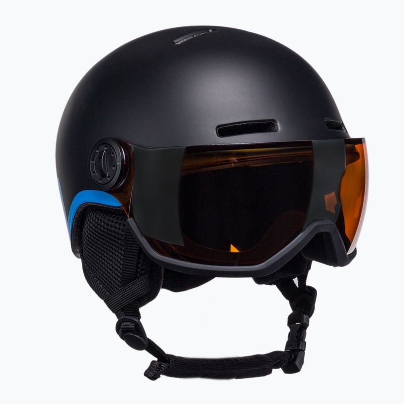 Salomon Grom Visor S2 vaikiškas slidinėjimo šalmas juodas L39916300