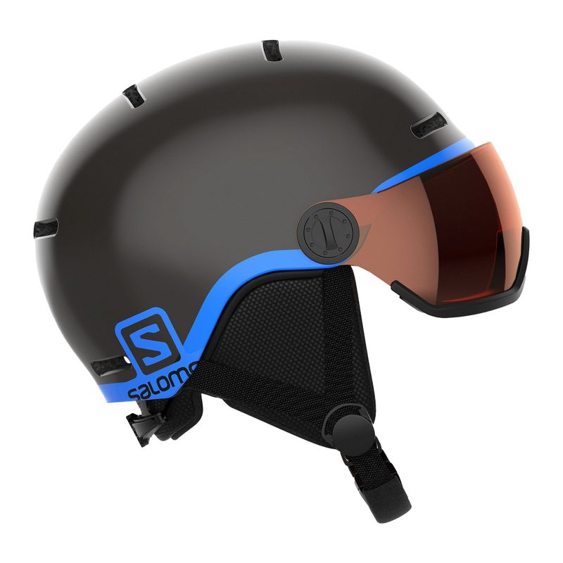Salomon Grom Visor S2 vaikiškas slidinėjimo šalmas juodas L39916300 8