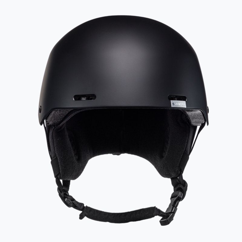 Salomon Brigade slidinėjimo šalmas juodas L40537200 2