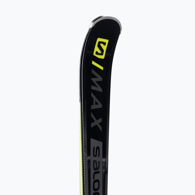 Salomon S/MAX 10 + E Z12 GW kalnų slidės juodos spalvos L40523500160 8