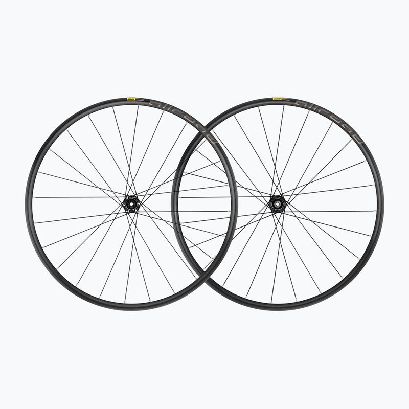 Mavic Allroad 700 Shimano 11 12x142 Disc Centerlock dviračių ratai juodi 00069598
