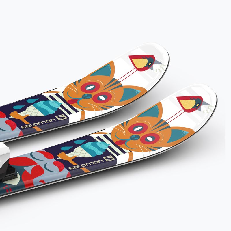 Vaikiškos kalnų slidės Salomon T1 XS + C5 spalva L40891100 11