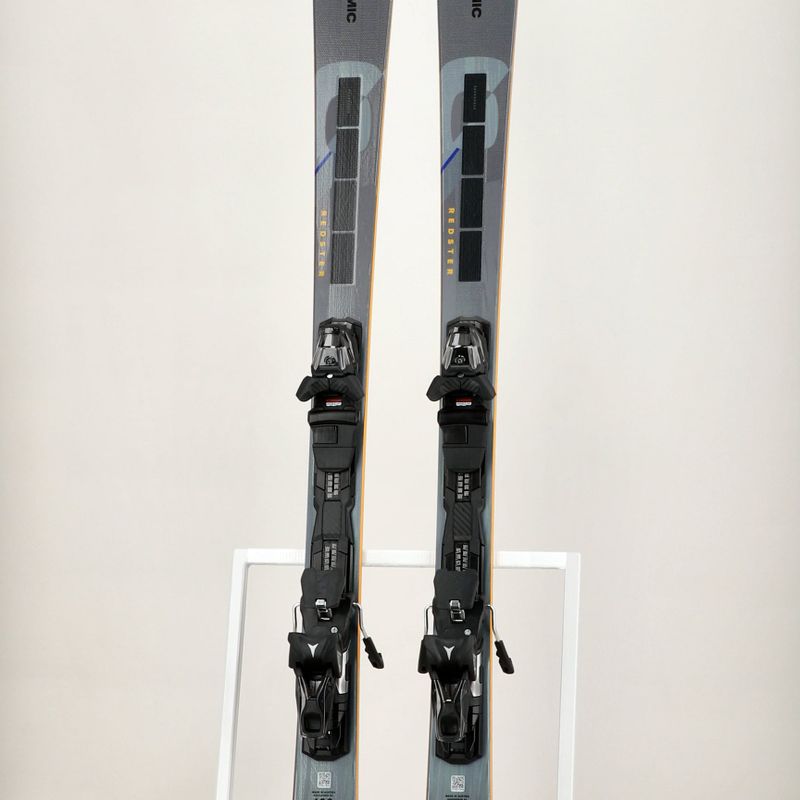 Vyriškos Atomic Redster Q7 Revoshock C + M12 GW pilkos kalnų slidės 16