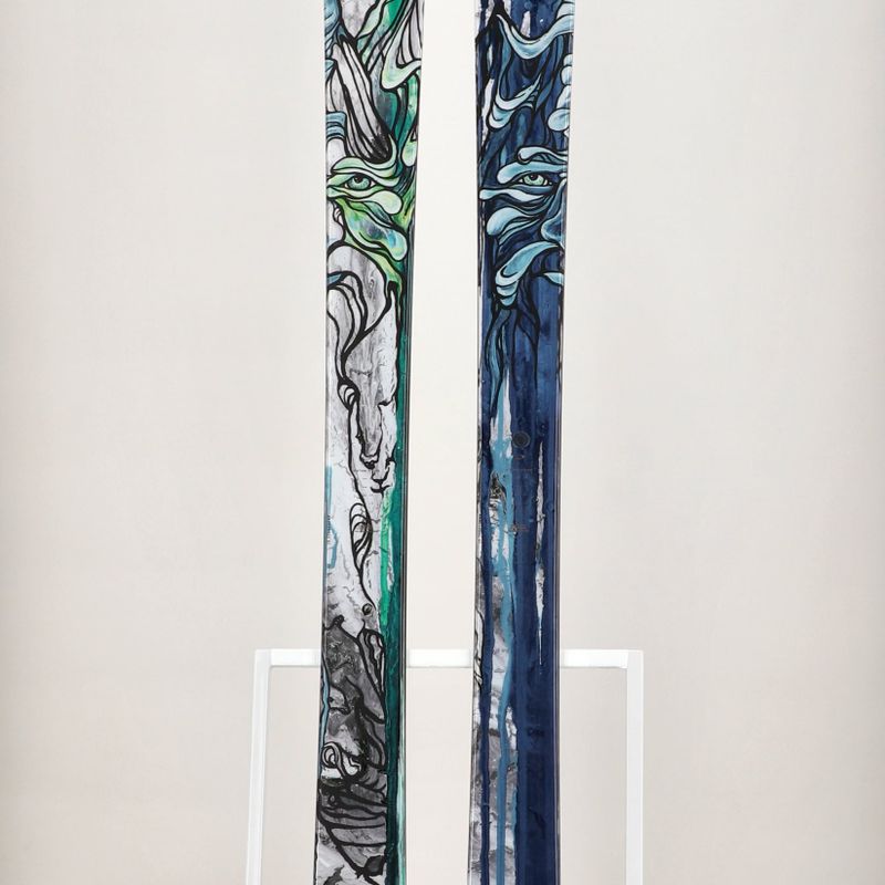 Vyriškos kalnų slidės Atomic Bent 100 blue/grey 14