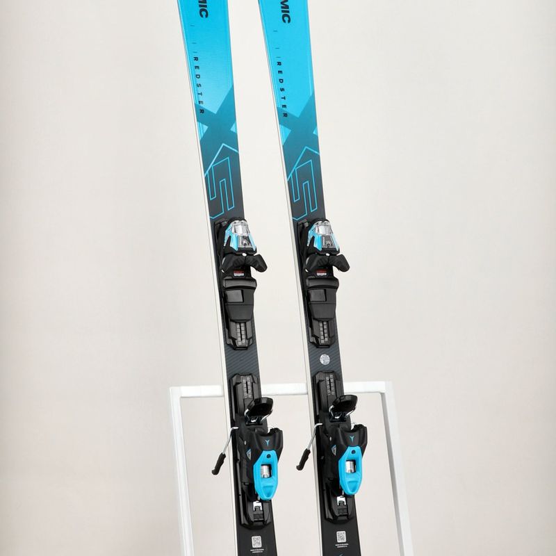 Atomic Redster X5 Blue + M10 GW mėlynos kalnų slidės 16