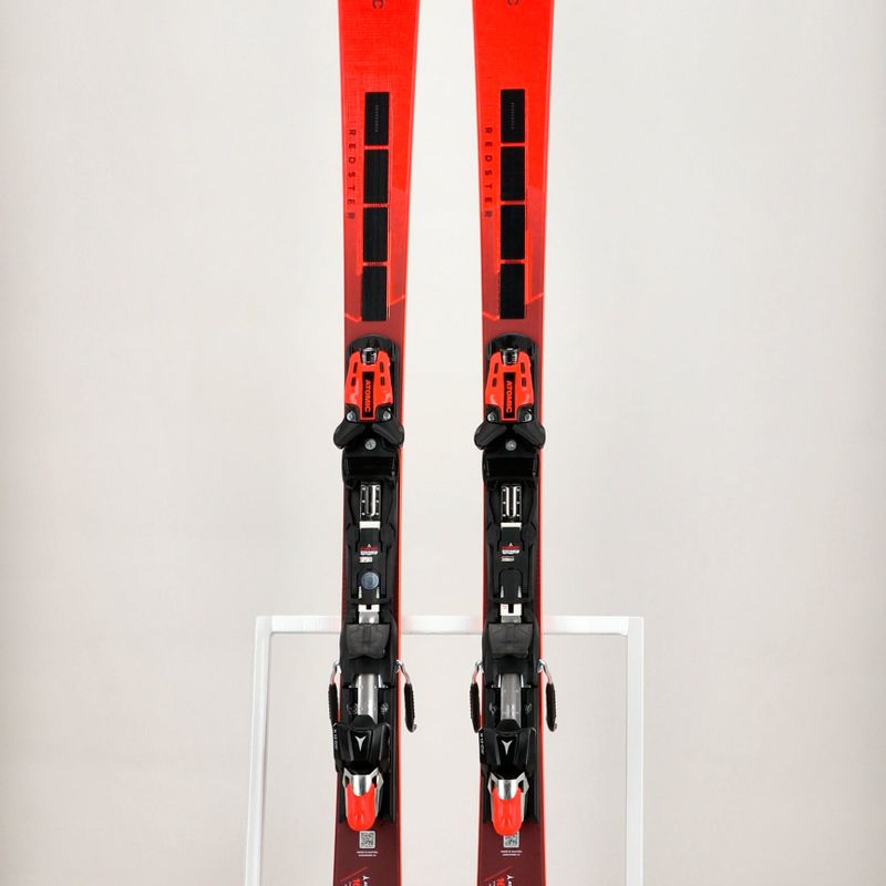 Vyriškos Atomic Redster S8 Revoshock C + X 12 GW raudonos kalnų slidės 16