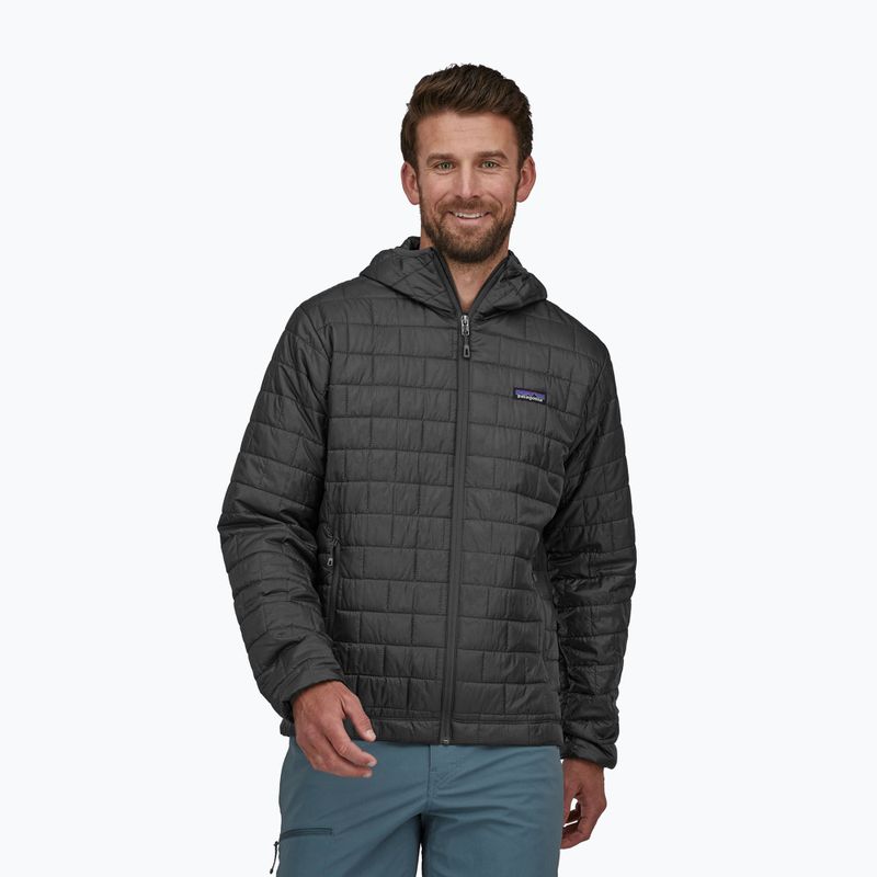 Vyriška striukė Patagonia Nano Puff Hoody forge grey