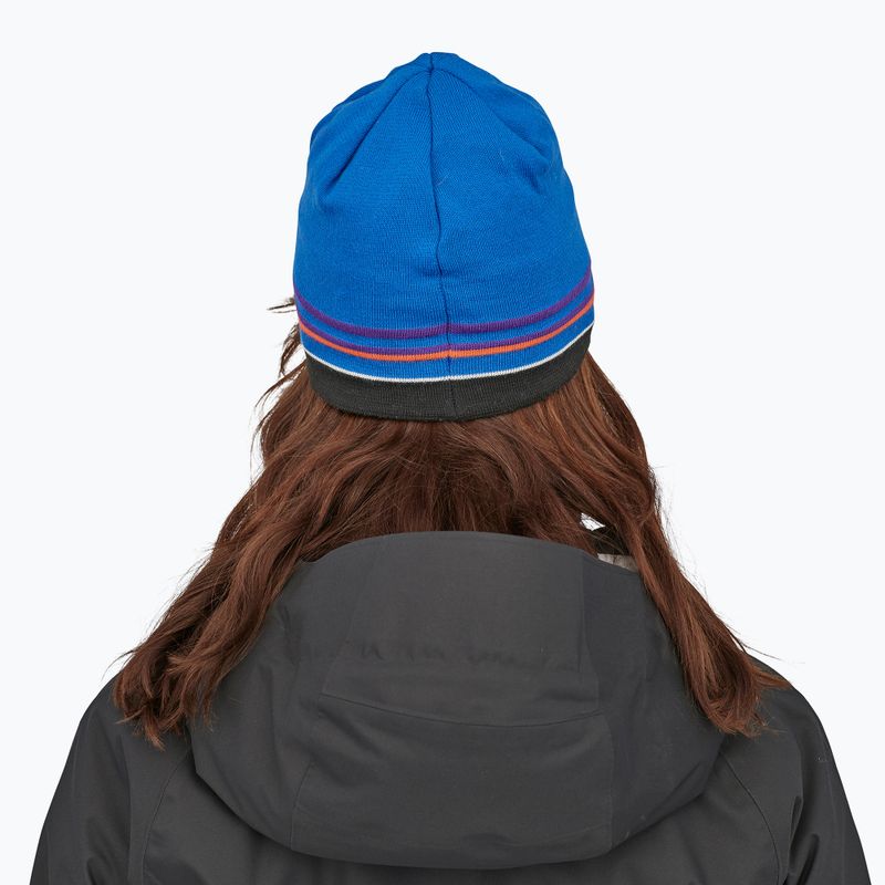 Žieminė kepurė Patagonia Beanie classic fitz roy/andes blue 5