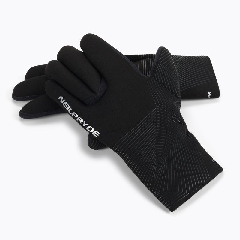 NeilPryde Neo Seamless 1,5 mm neopreninės pirštinės, juodos NP-193824-1094 4