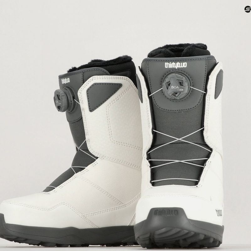 Moteriški snieglenčių batai ThirtyTwo Shifty Boa W'S '23 white/grey 7