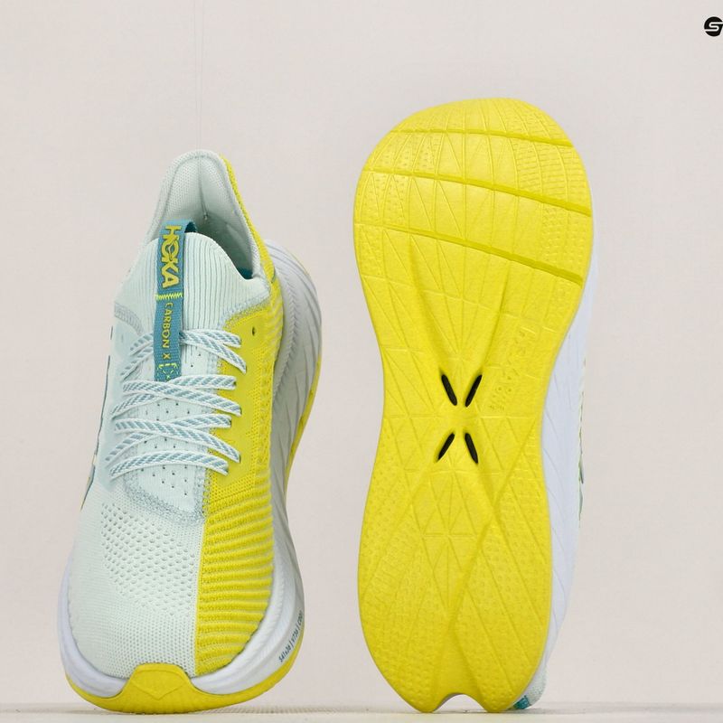 Vyriški bėgimo bateliai HOKA Carbon X 3 billowing sail/evening primrose 17
