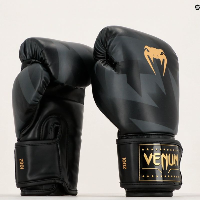 Bokso pirštinėsVenum Razor black/gold 6