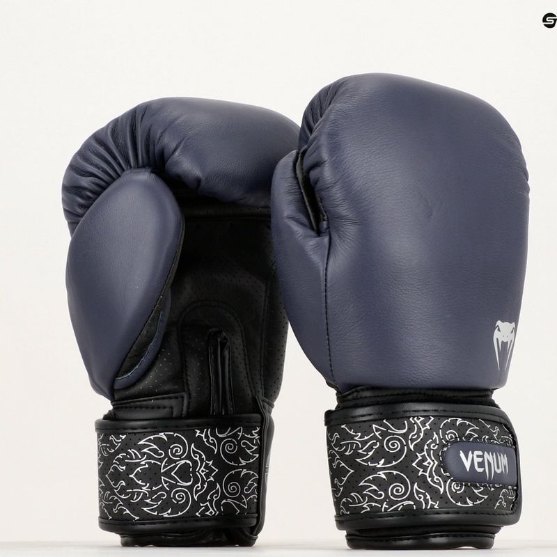 Bokso pirštinės Venum Power 2.0 navy blue/black 7