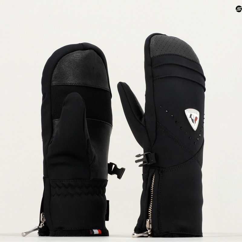 Moteriškos slidinėjimo pirštinės Rossignol Absolute Impr M black 9