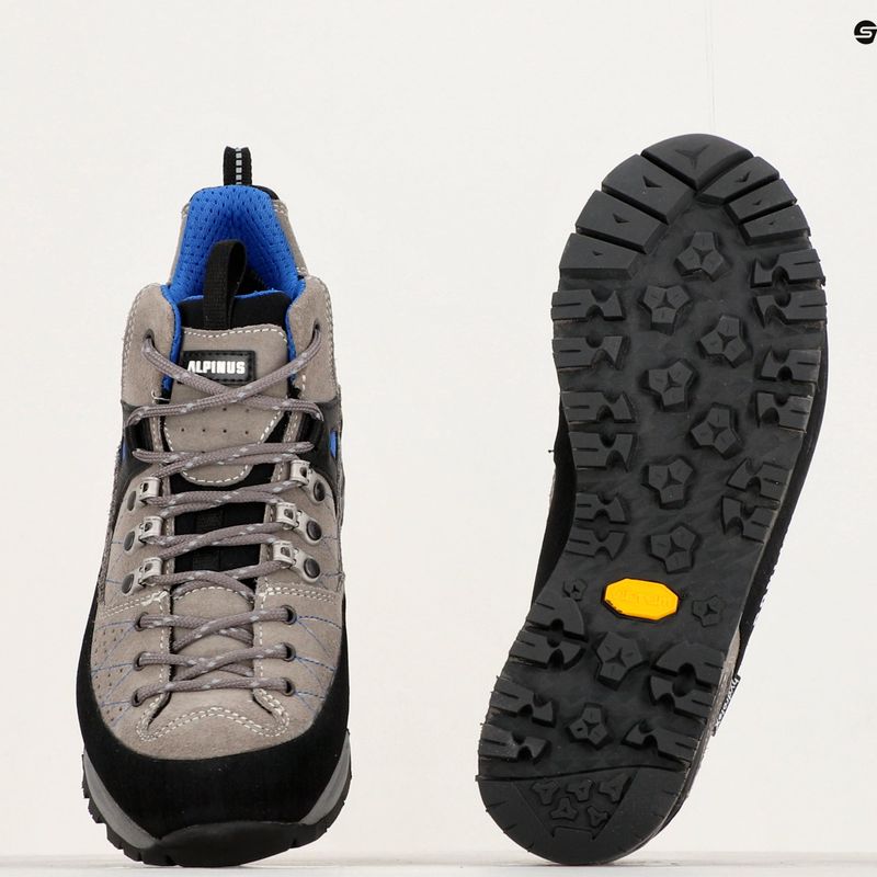 Moteriški trekingo batai Alpinus The Ridge Mid Pro anthracite/blue 10