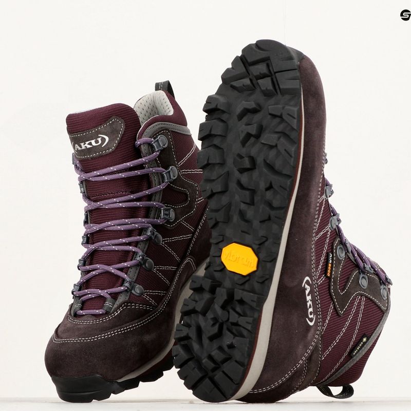 AKU Trekker Lite III GTX violetinės/pilkos spalvos moteriški trekingo batai 8