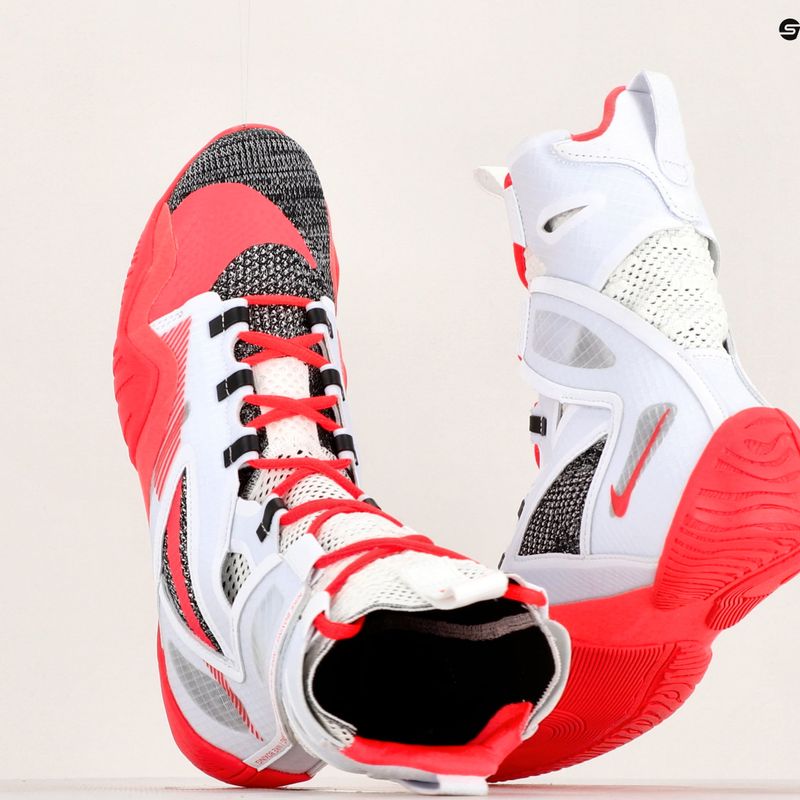 Bokso bateliai Nike Hyperko 2 white/bright crimson/black 8