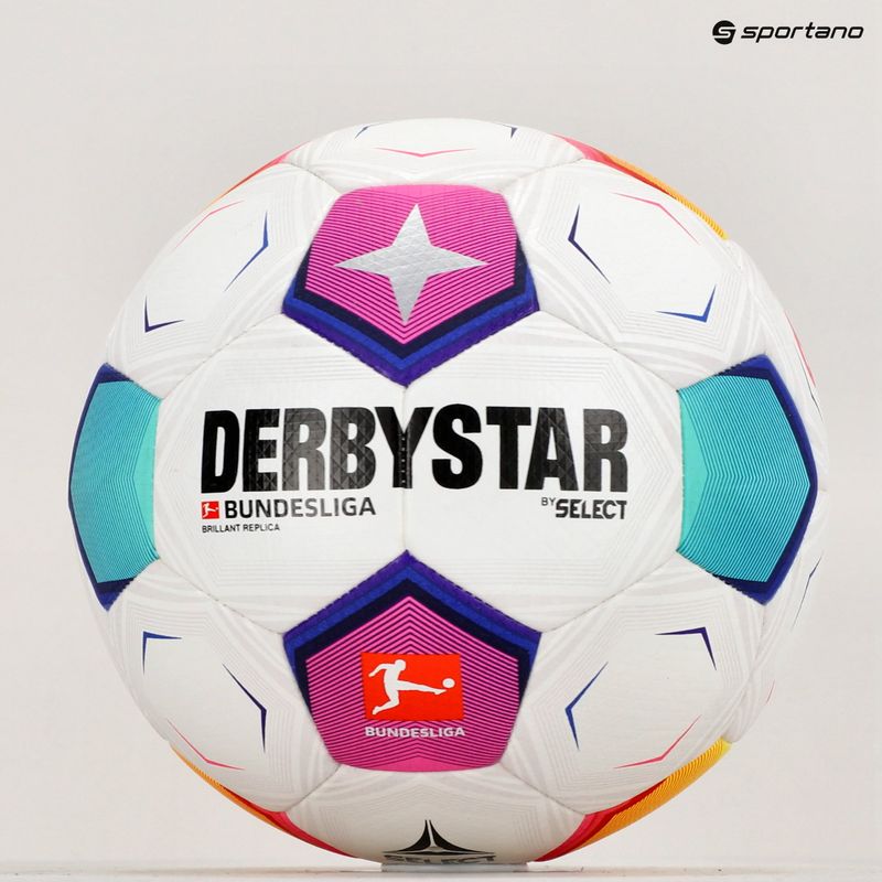 DERBYSTAR Bundesliga Brillant Replika futbolo v23 multicolor dydis 5 5