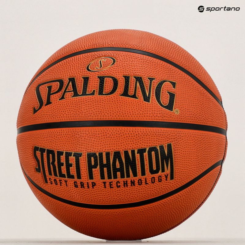 Krepšinio kamuolys Spalding Phantom pomarańczowa dydis 7 6