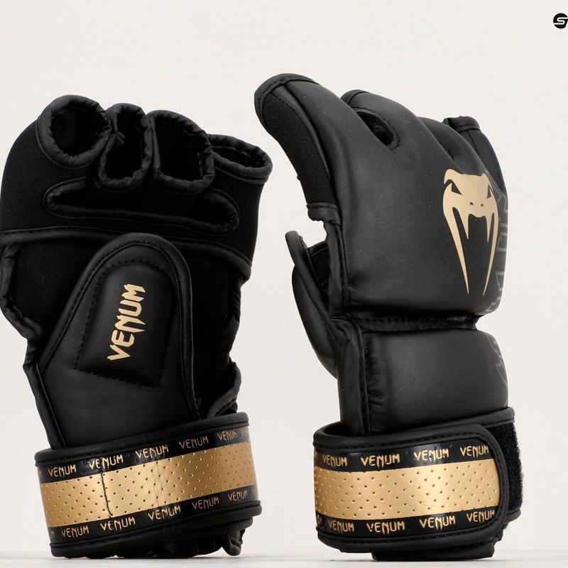 Pirštinės MMA Venum Impact 2.0 black/gold 7