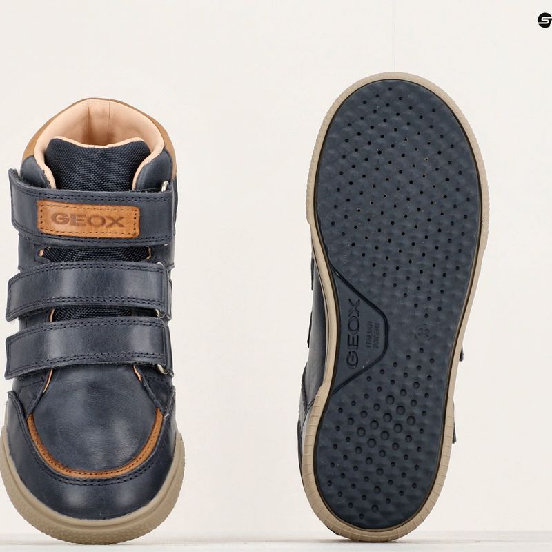 Vaikiški batai Geox Poseido navy/cognac 15