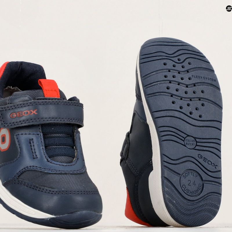 Vaikiški batai Geox Rishon navy/red 15
