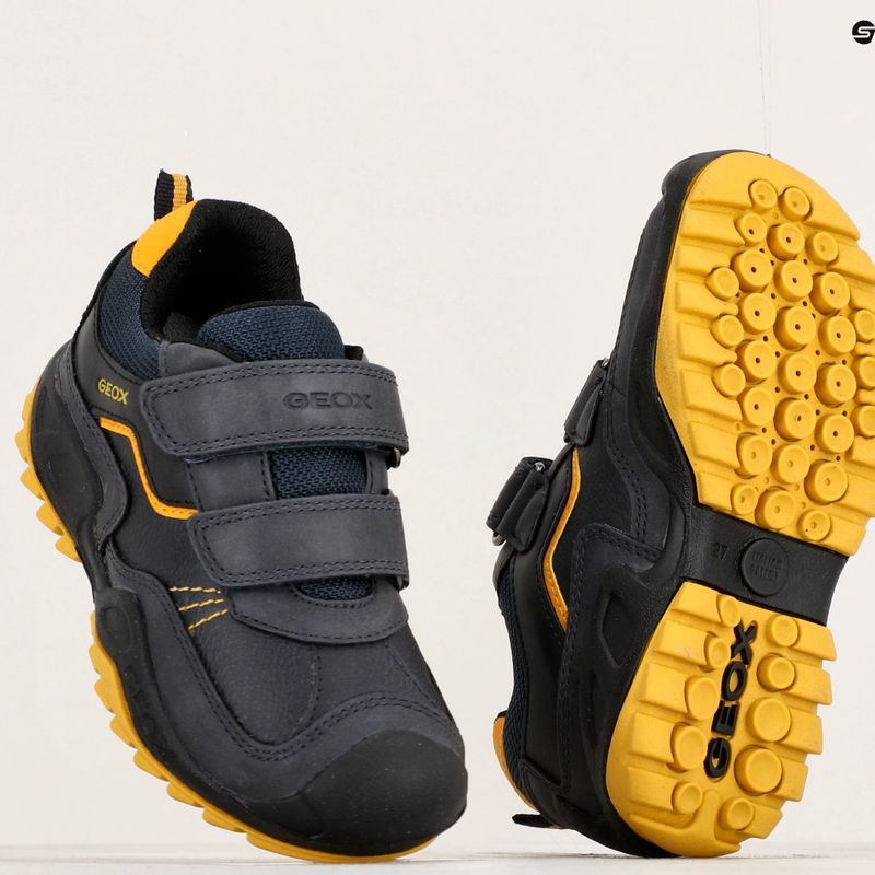 Paauglių batai Geox New Savage navy/ochreyellow 15