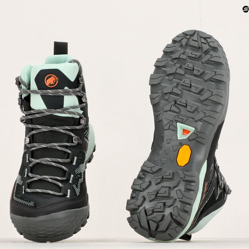 Mammut moteriški trekingo batai Ducan High GTX dark steel/neo mint 12