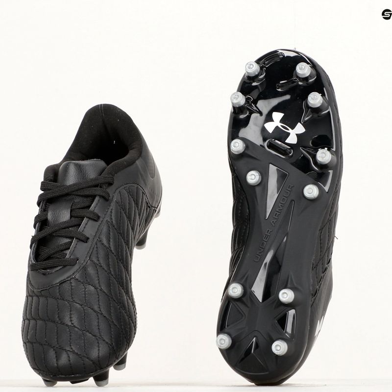 Vaikų futbolo bateliai Under Armour Magnetico Select JR 3.0 FG black/metallic silver 8