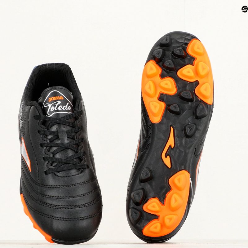 Vaikiški futbolo bateliai Joma Toledo Jr HG black 8