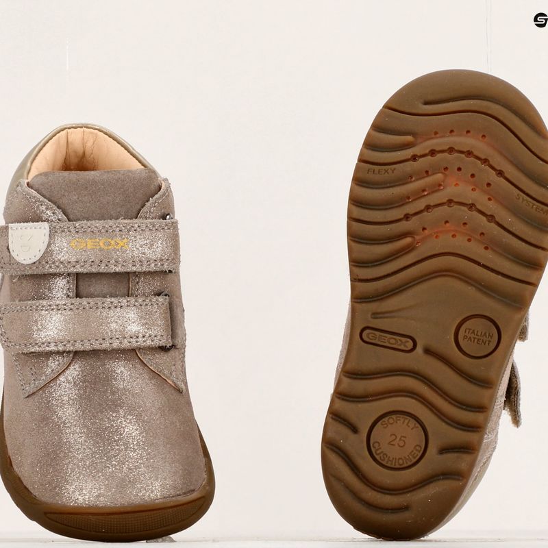 Vaikiški batai Geox Macchia smoke grey B164PC 15
