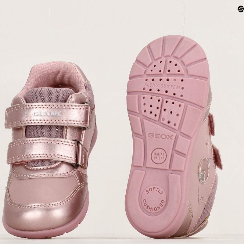 Vaikiški batai Geox Elthan rose/silver 15