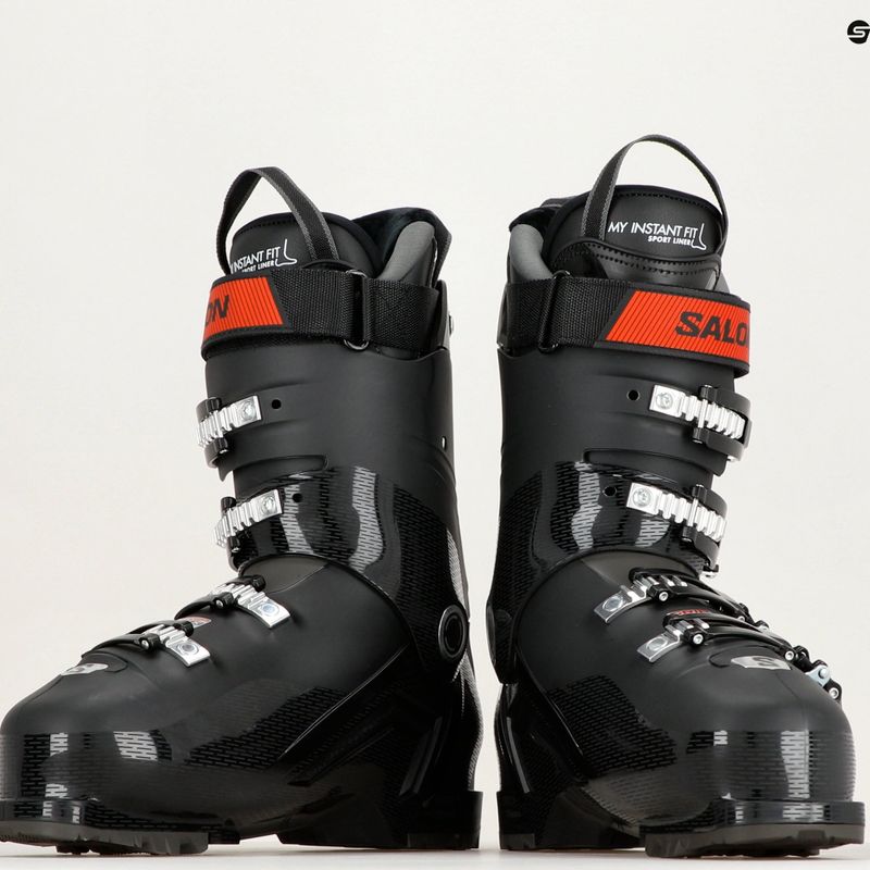 Vyriški slidinėjimo batai Salomon Select HV Cruise 100 GW black/beluga/matador 9