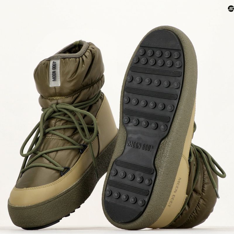 Vyriški sniego batai Moon Boot Mtrack Low Nylon WP khaki 13