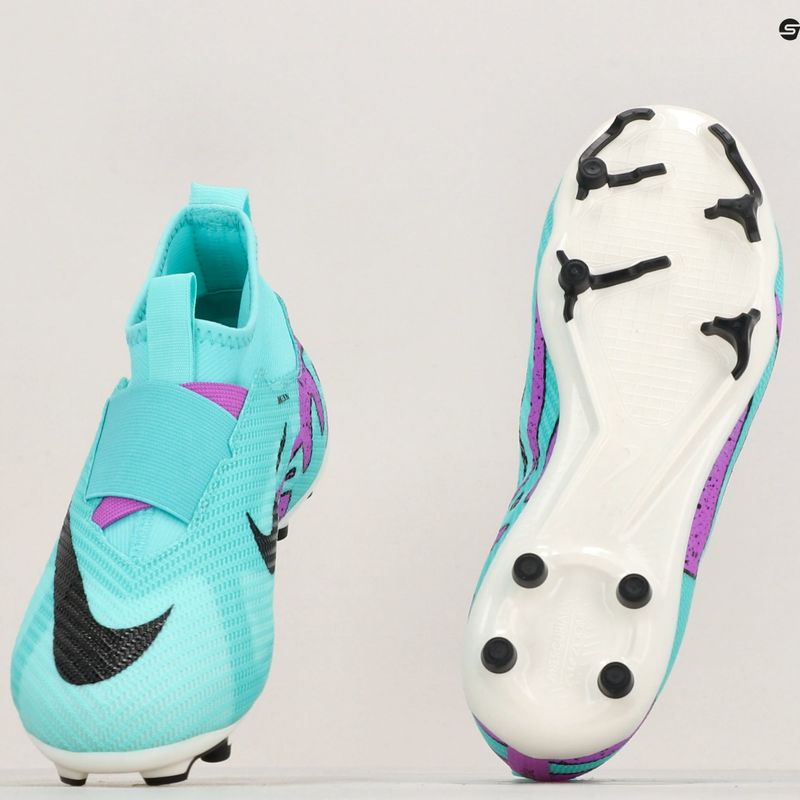 Vaikiški futbolo bateliai Nike Jr Mercurial Superfly 9 Pro FG hyper turquoise/black/ white/fuchsia dream 8