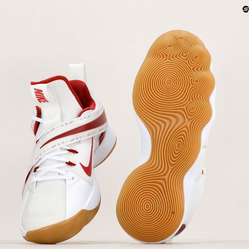 Vyriški tinklinio bateliai Nike React Hyperset SE white/team crimson white 8